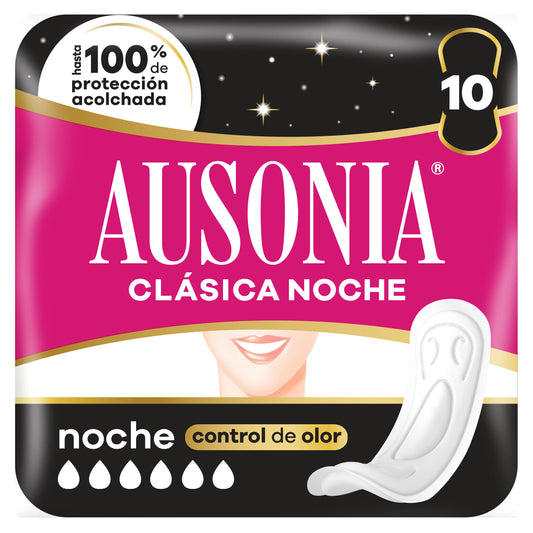 Compresa noche gruesa Ausonia 10u La Despensa