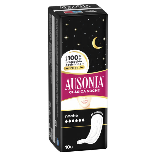 Compresa noche gruesa Ausonia 10u La Despensa