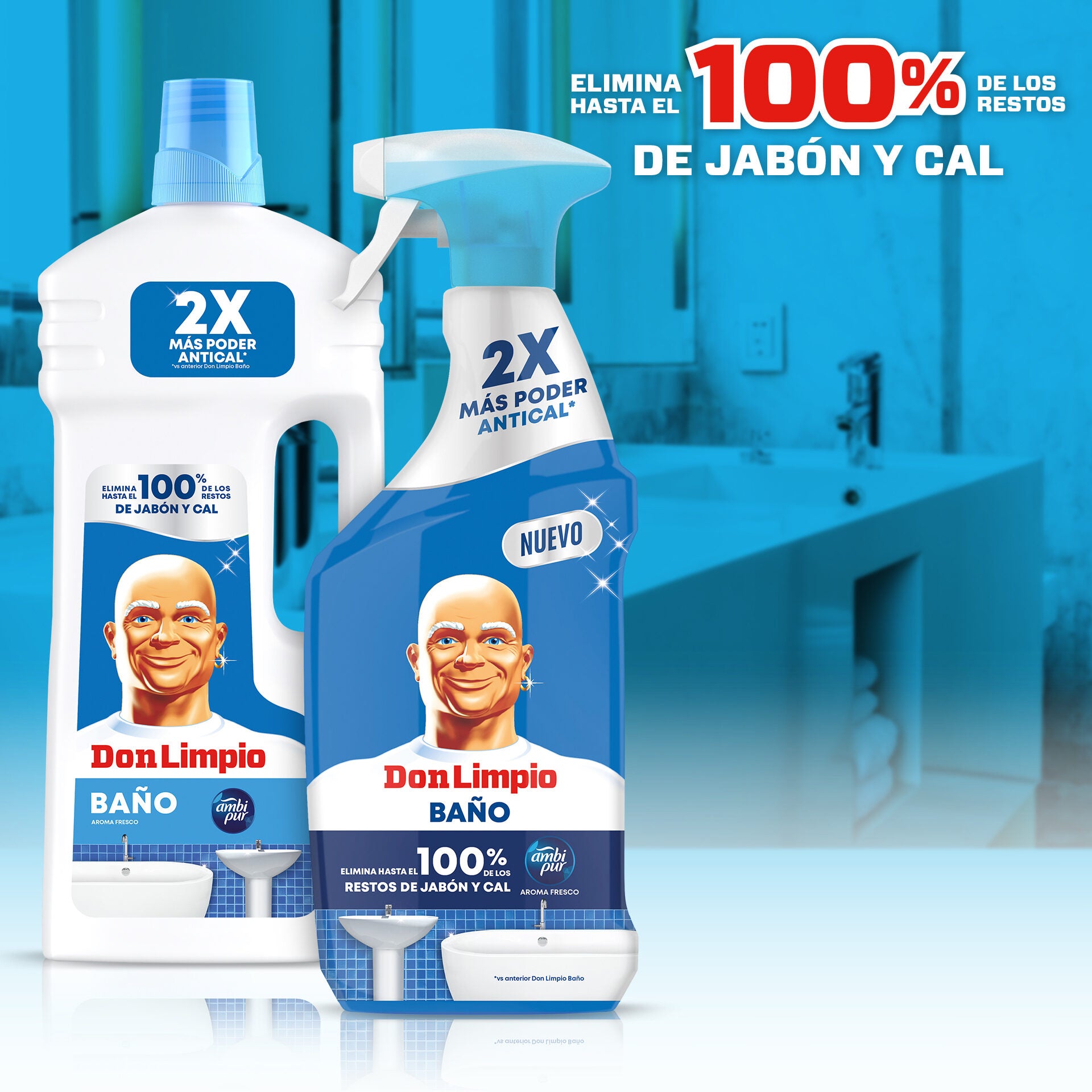 Limpiador de baño spray Don limpio 800 ml