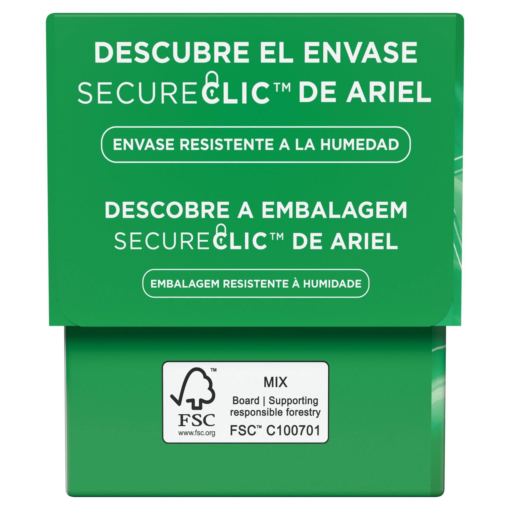 Detergente cápsulas pods sensaciones Ariel 19d