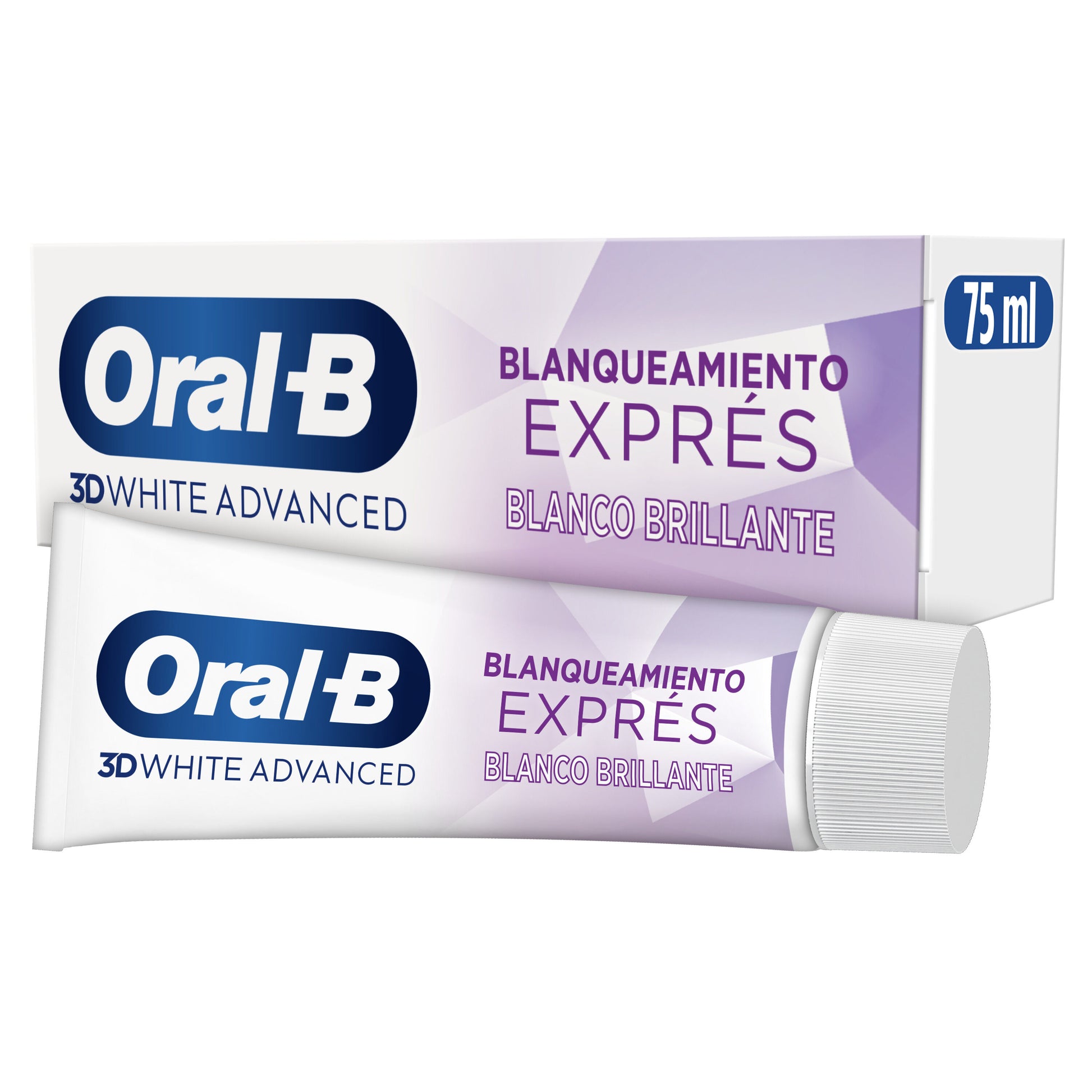 Dentífrico banco brillante Oral b 75ml