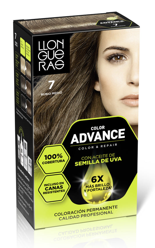 TINTE RUBIO MEDIO ADVANCE LLONGUERAS 1U La Despensa