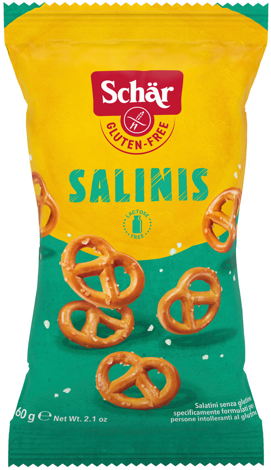 Panecillo tostado s/gluten salinis prezels Schär 60g La Despensa