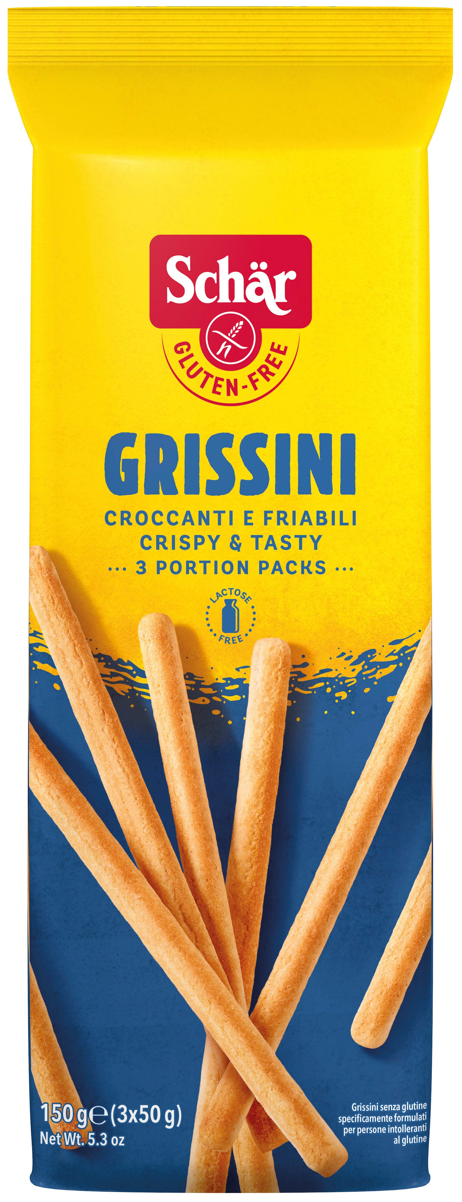 Palito pan grissini s/gluten Schär 150g