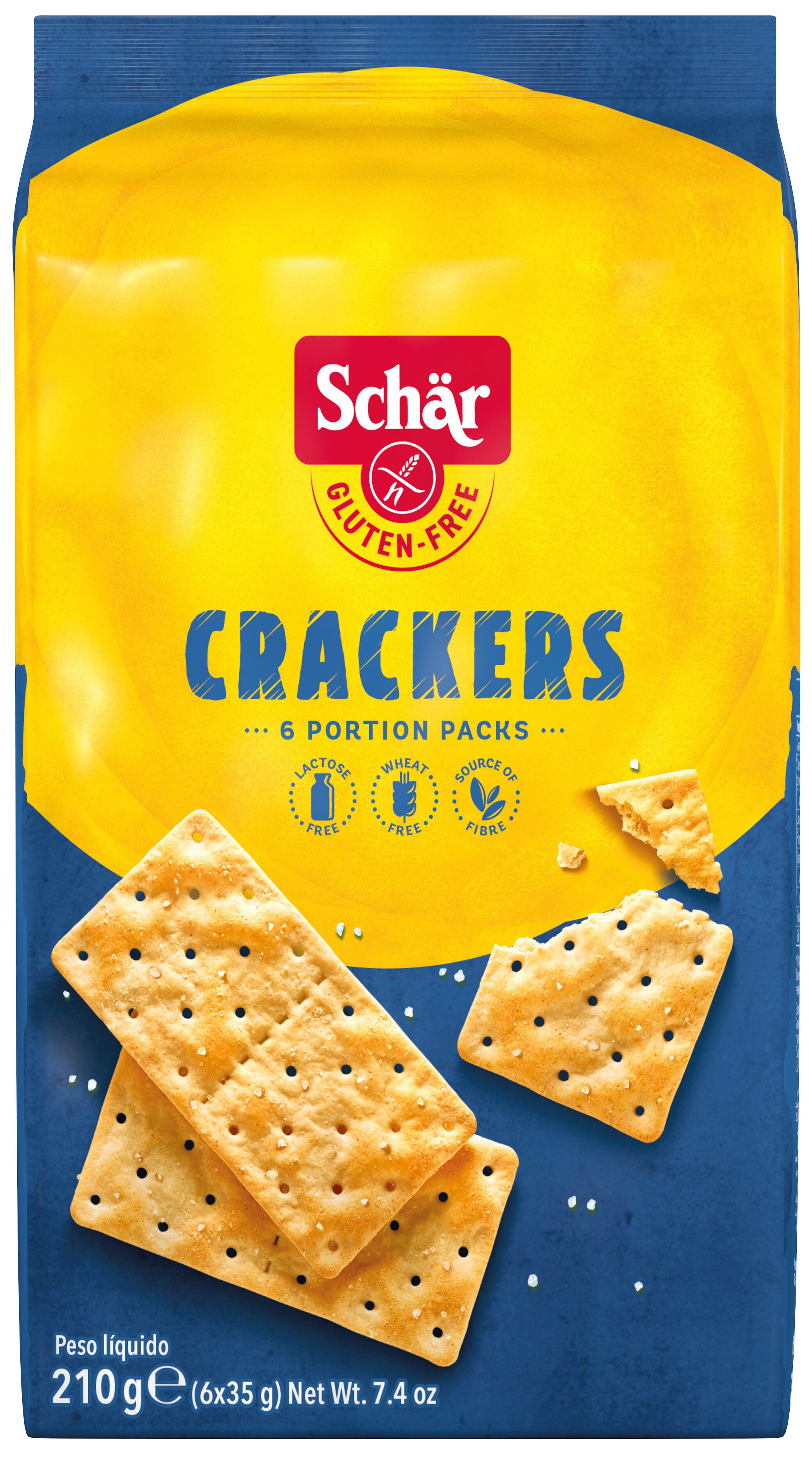 Crackers s/gluten Schär 210g