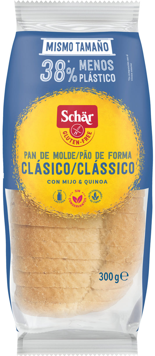 Pan de molde s/gluten Schär 300g La Despensa