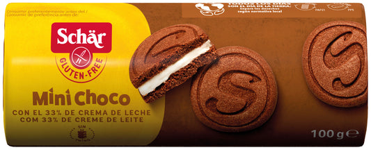 Galleta rellena s/gluten mini sorrisi Schär 100g La Despensa