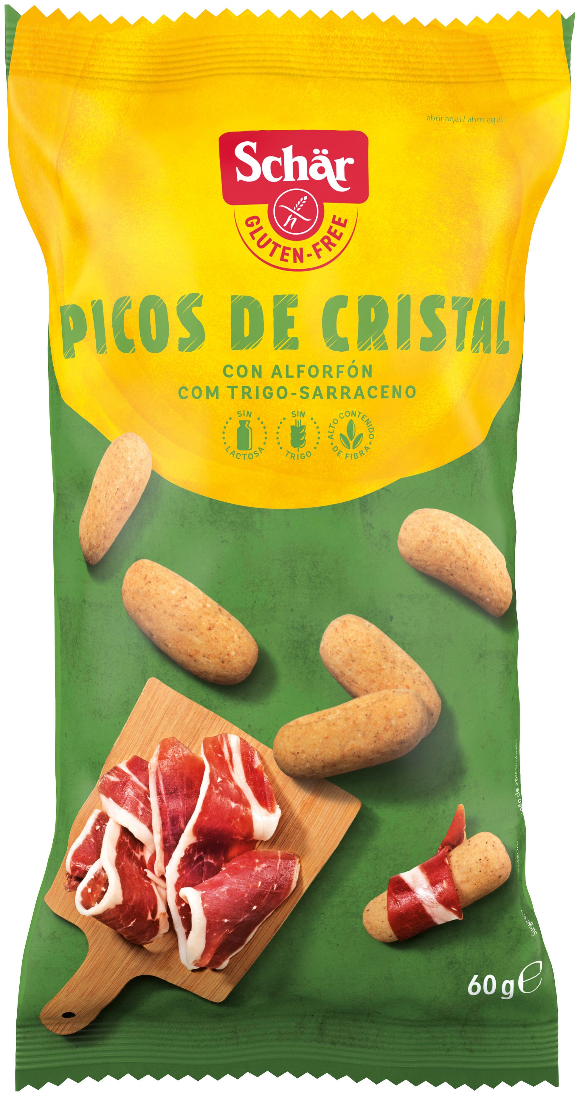 Picos cristal s/gluten Schär 60g