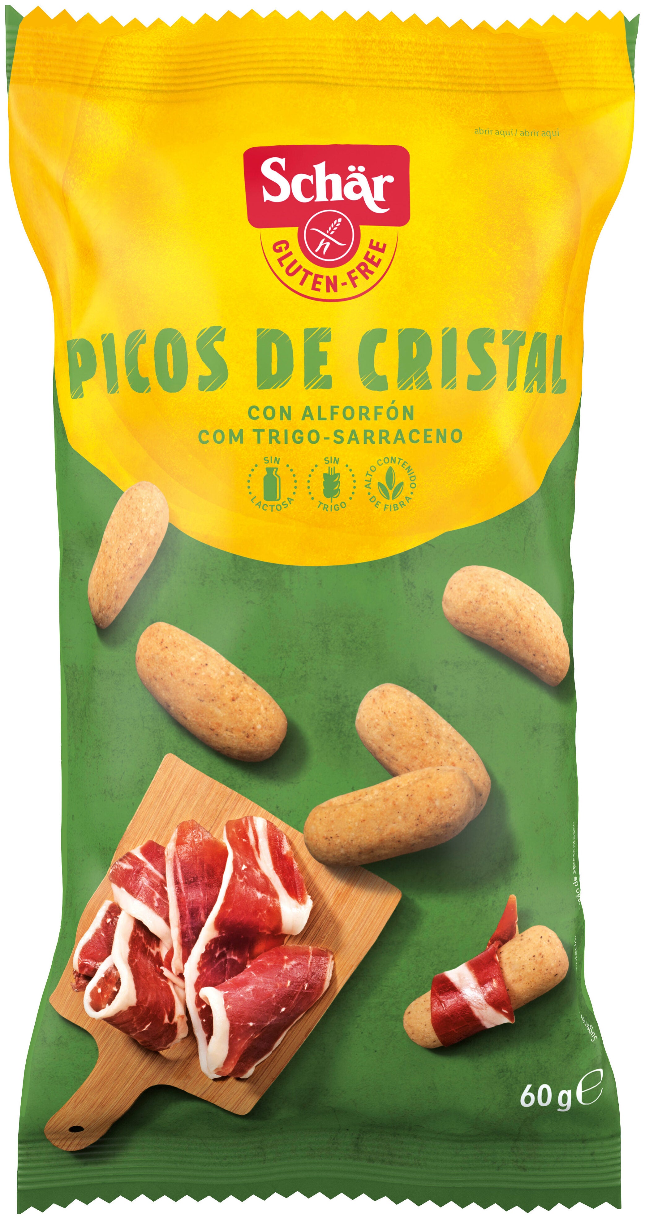Picos cristal s/gluten Schär 60g
