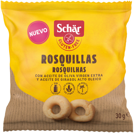 Rosquillas pan s/ gluten Schär 30g La Despensa