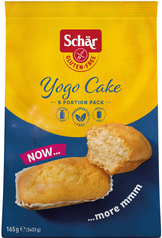 Valencianas s/gluten yogo cake Schär 165g La Despensa