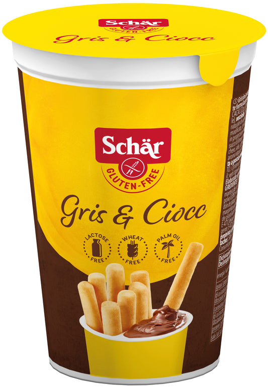 Palito pan grissini s/gluten c/cacao Schär 52g La Despensa