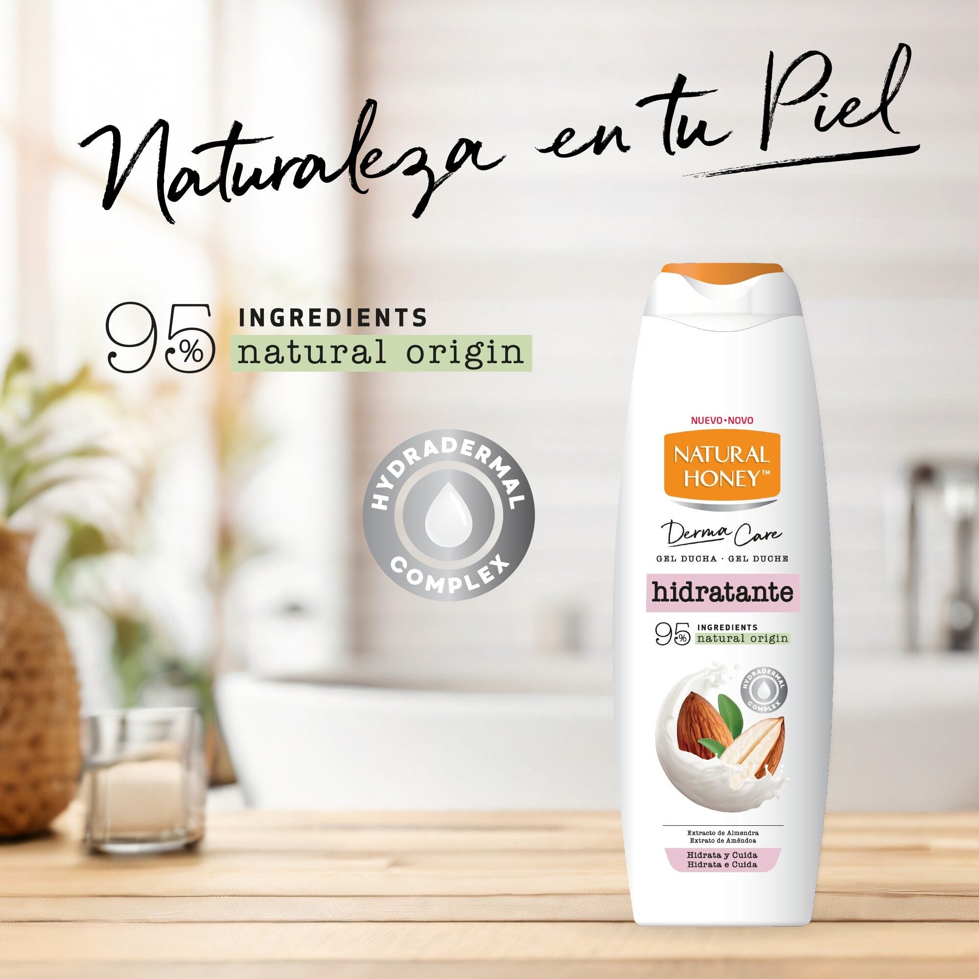 Gel ducha hidratante Natural honey 650ml