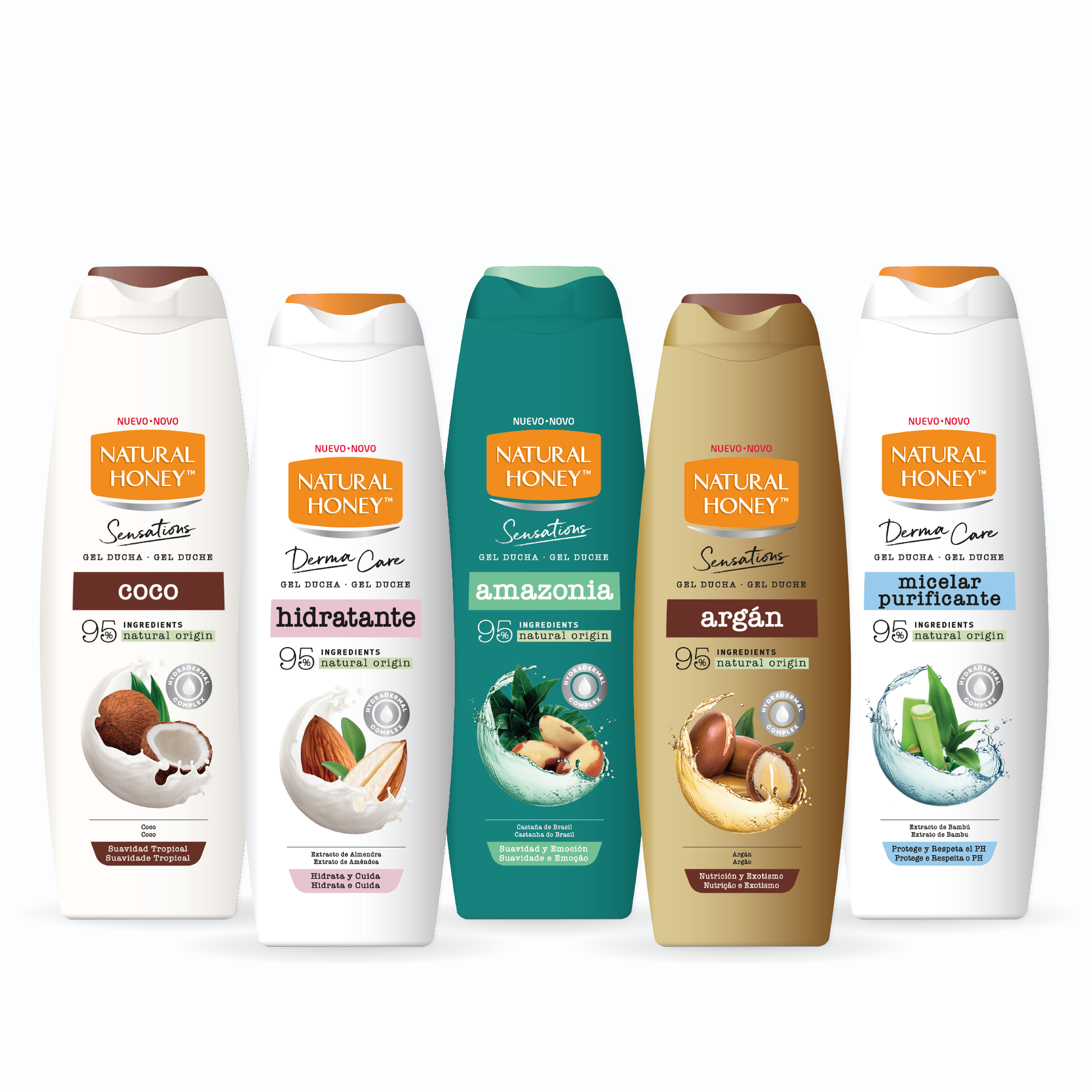 Gel ducha argan Natural honey 650ml
