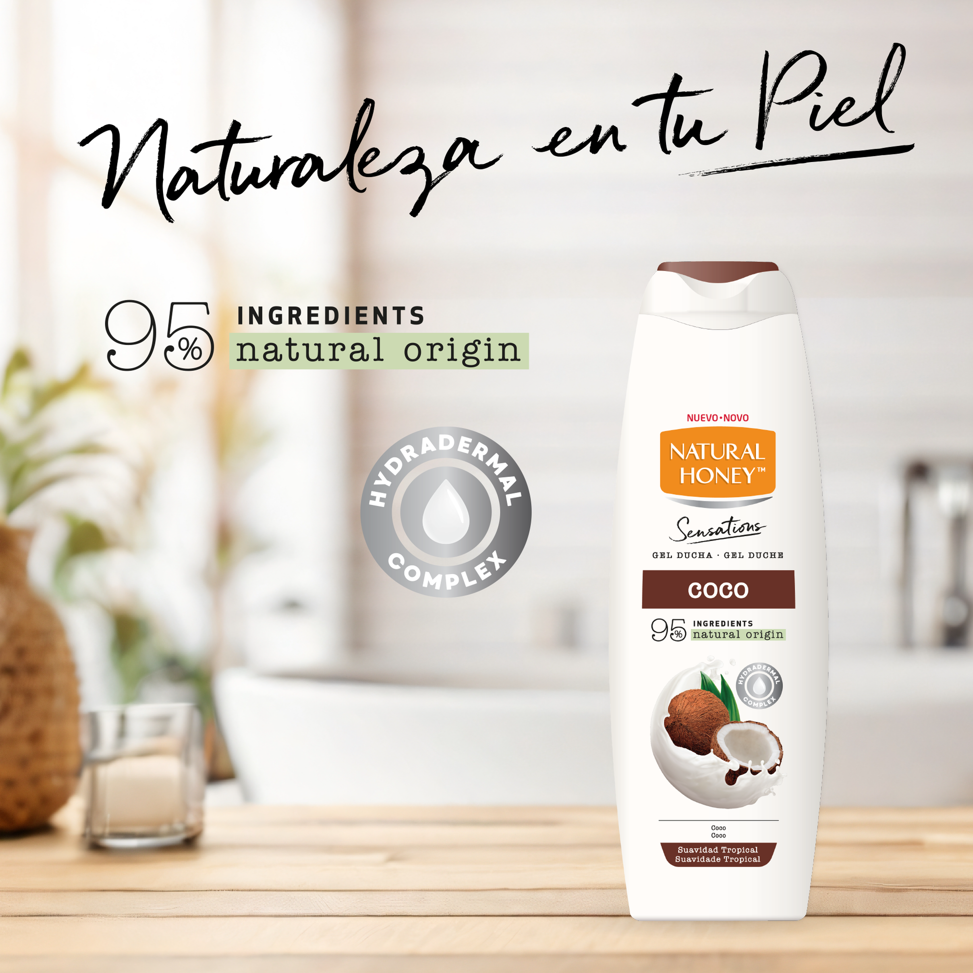 Gel ducha coco Natural honey 650ml