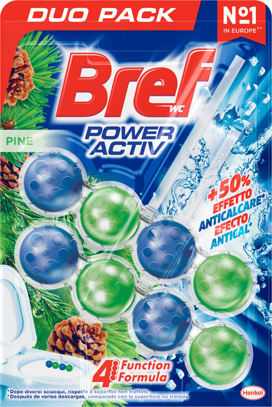 Limpiador wc colgador natura poder activo Bref wc p2 50g/u La Despensa