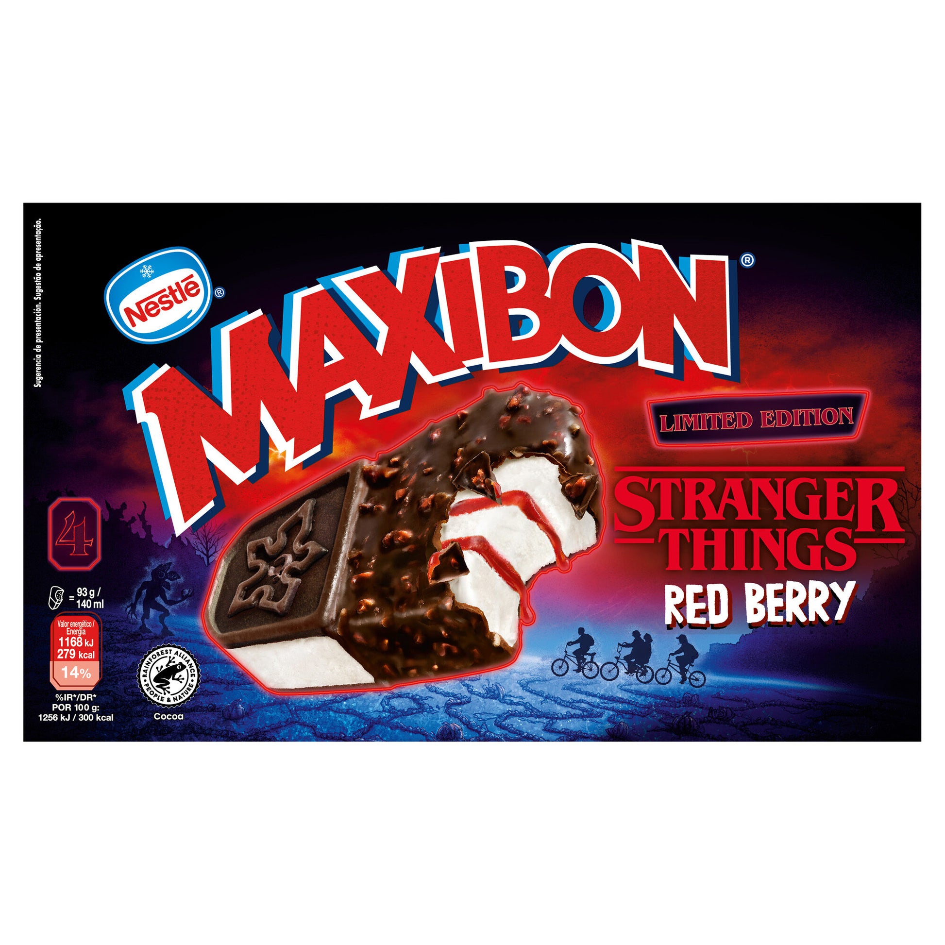 Sandwich stranger things Maxibon p4x140ml