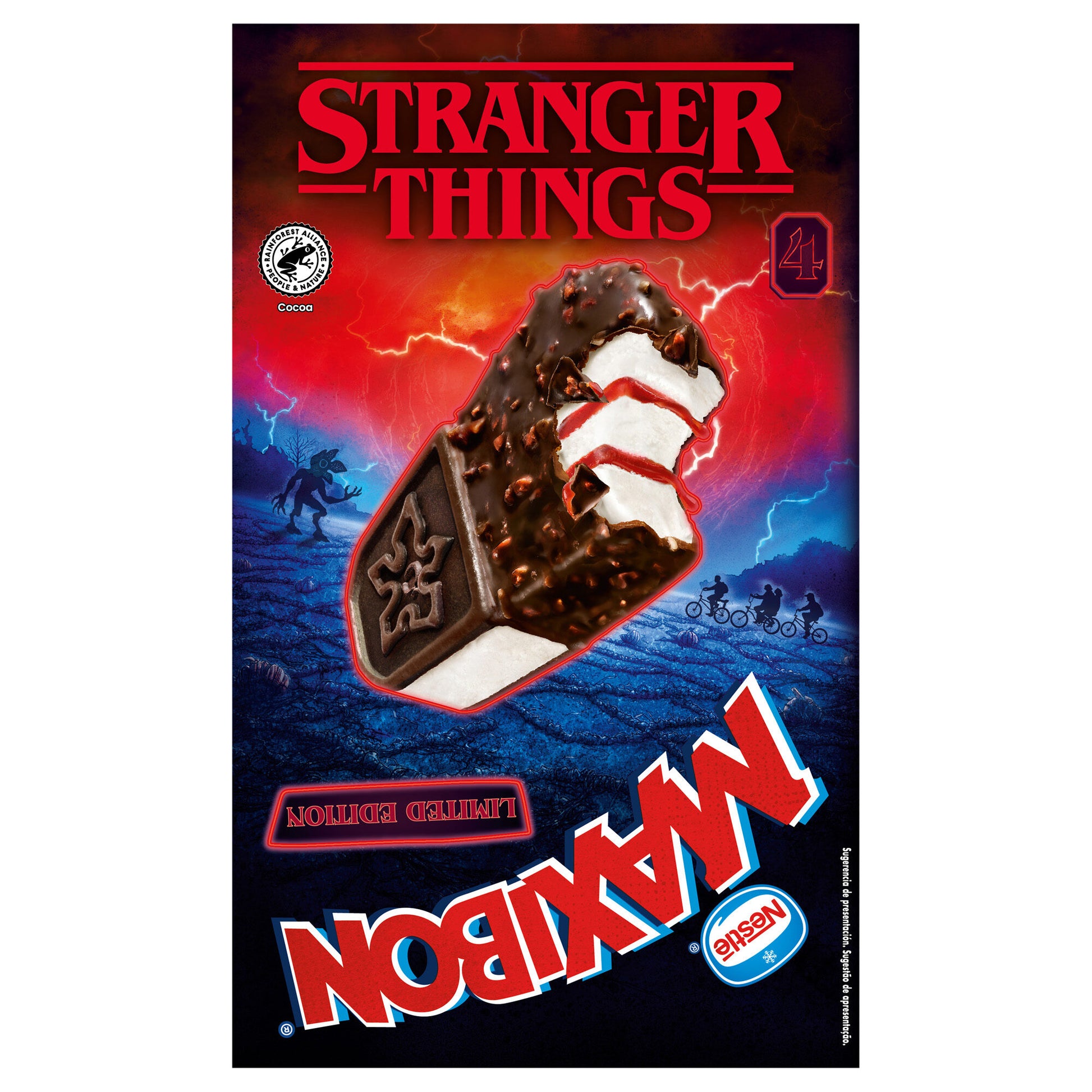 Sandwich stranger things Maxibon p4x140ml