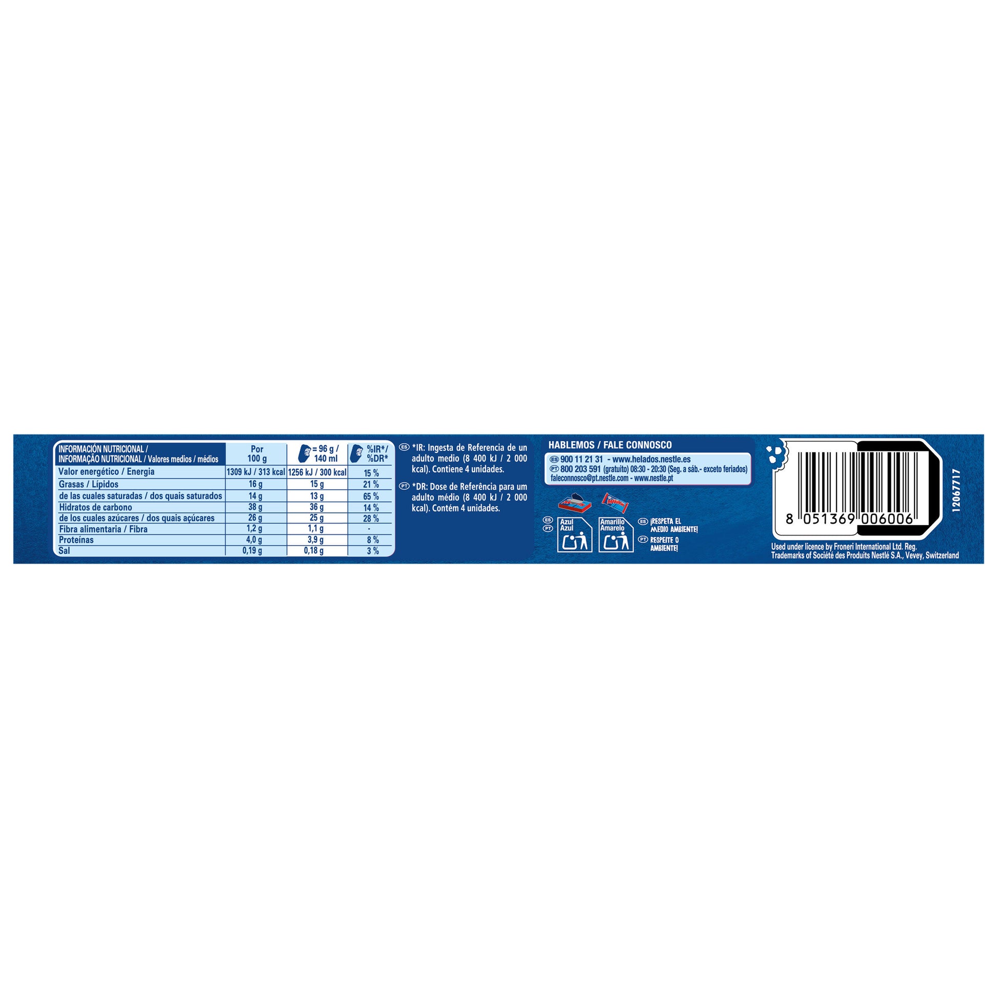Sandwich nata Maxibon p3+1x140ml