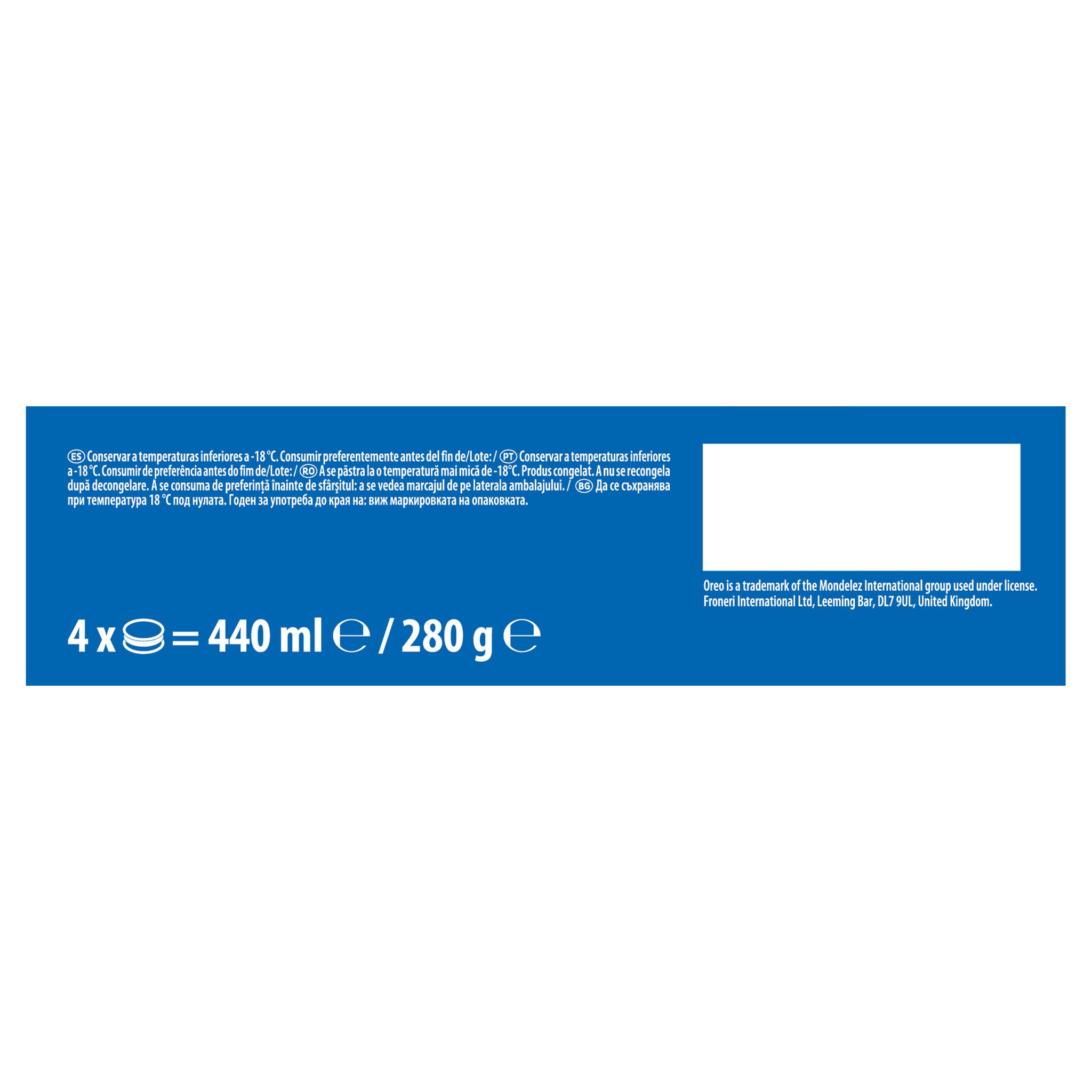 Sandwich oreo p4x110ml