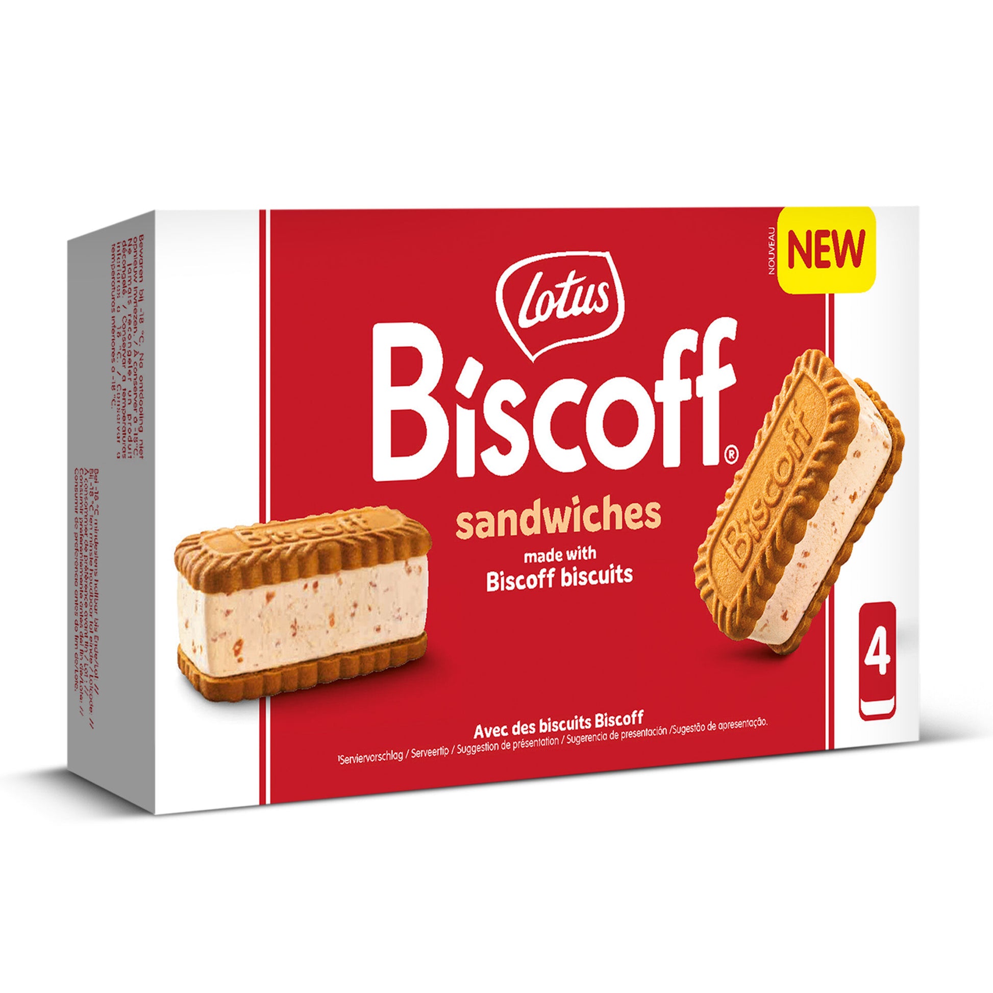 Sandwich  Biscoff p4x80ml