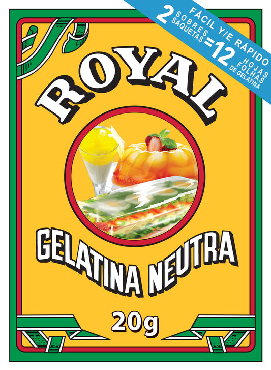 Preparado gelatina neutra Royal 20g La Despensa