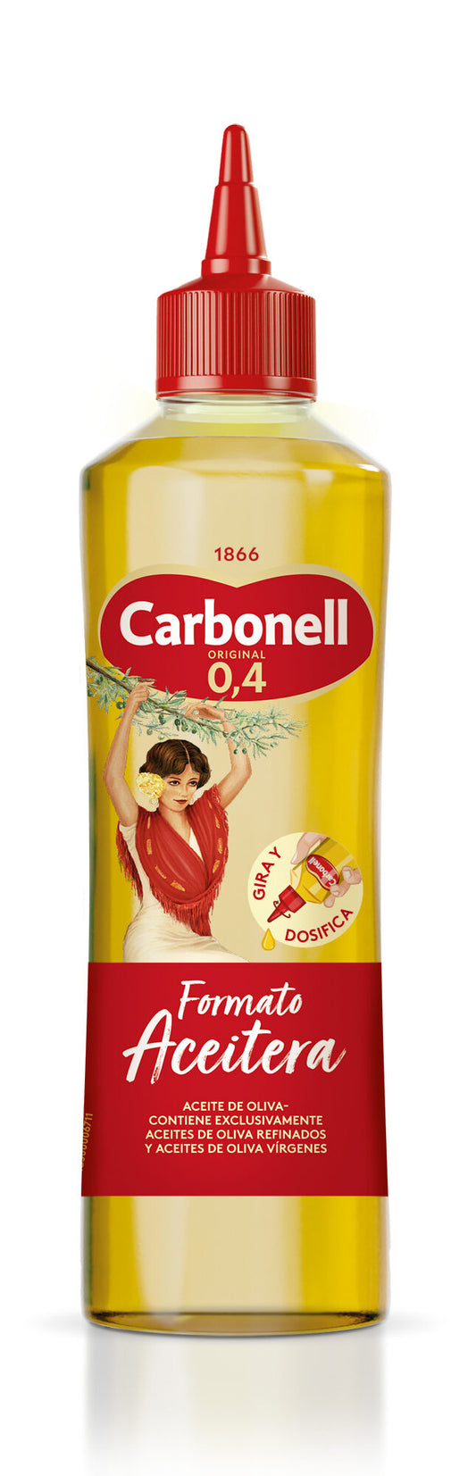 Aceite de oliva 0.4 aceitera Carbonell 460ml La Despensa