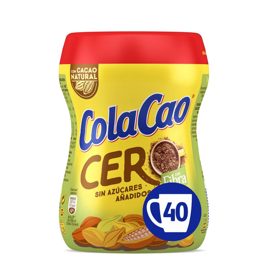 Cacao soluble 0% s/azúcar fibra Colacao 300g La Despensa
