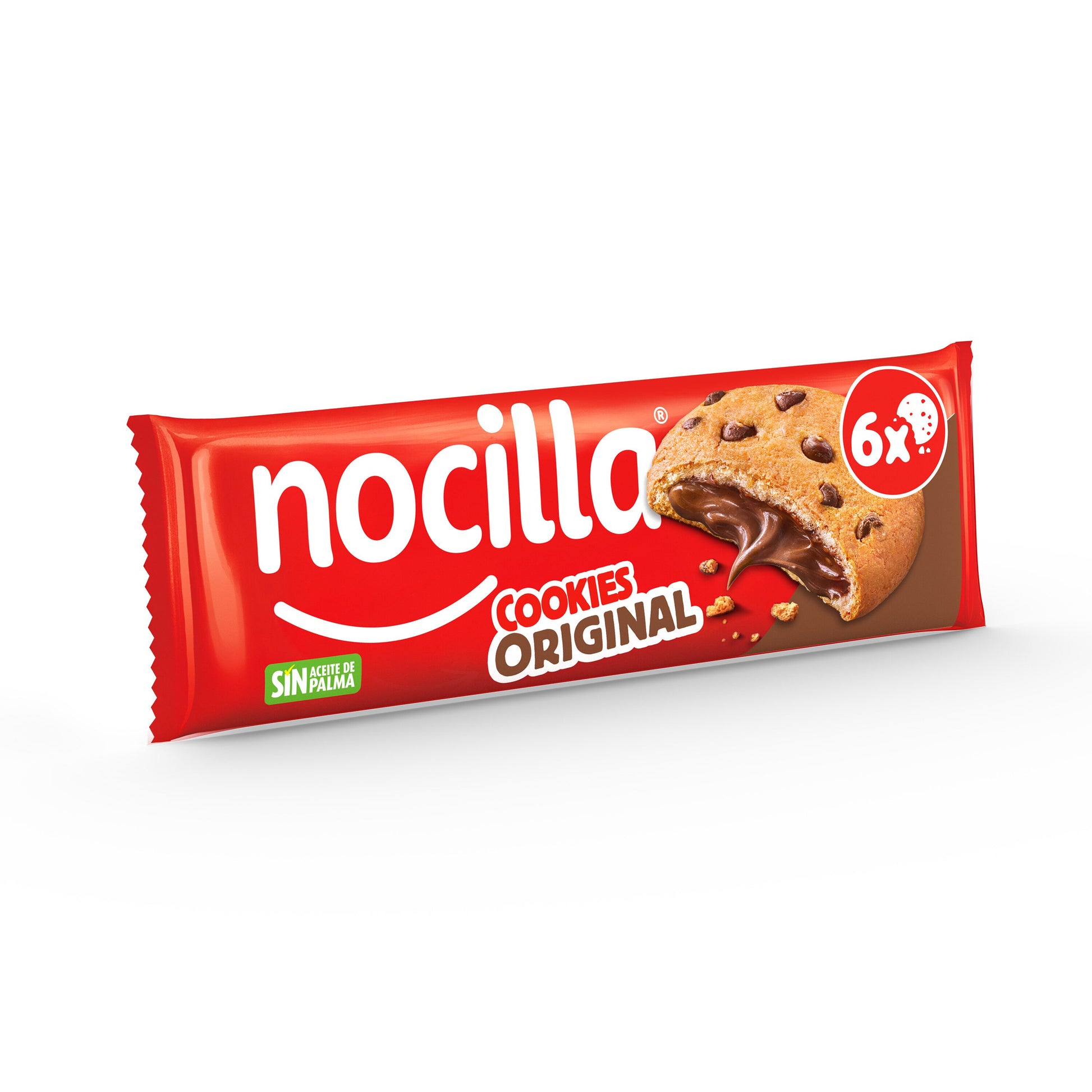 Galleta rellena crema cacao negro Nocilla p6 120g