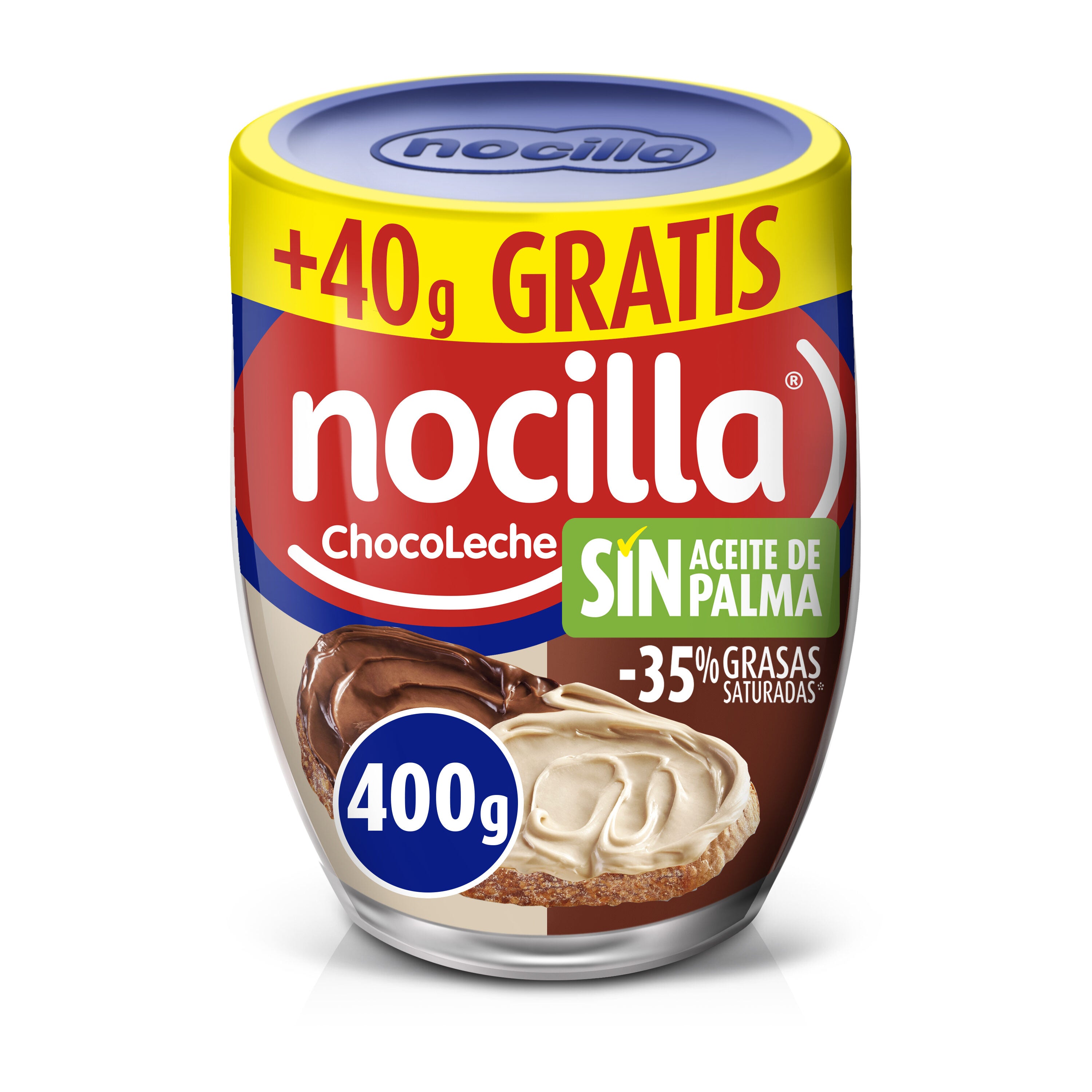 Crema cacao chocolate/leche Nocilla 360g