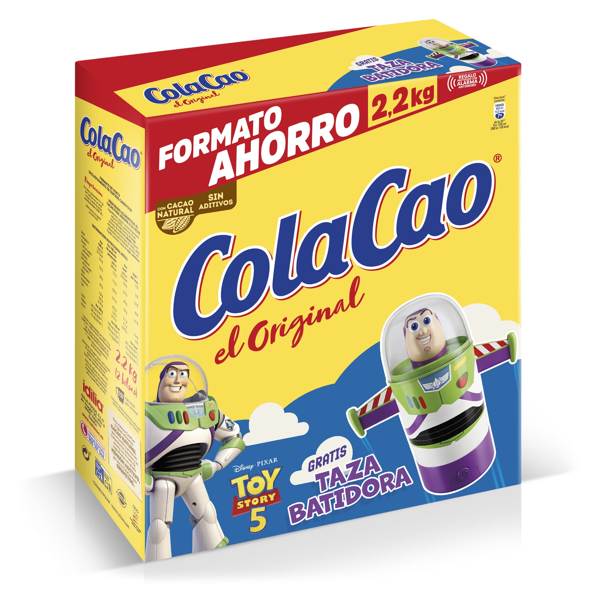 Cacao soluble caja formato ahorro Colacao 2.2kg