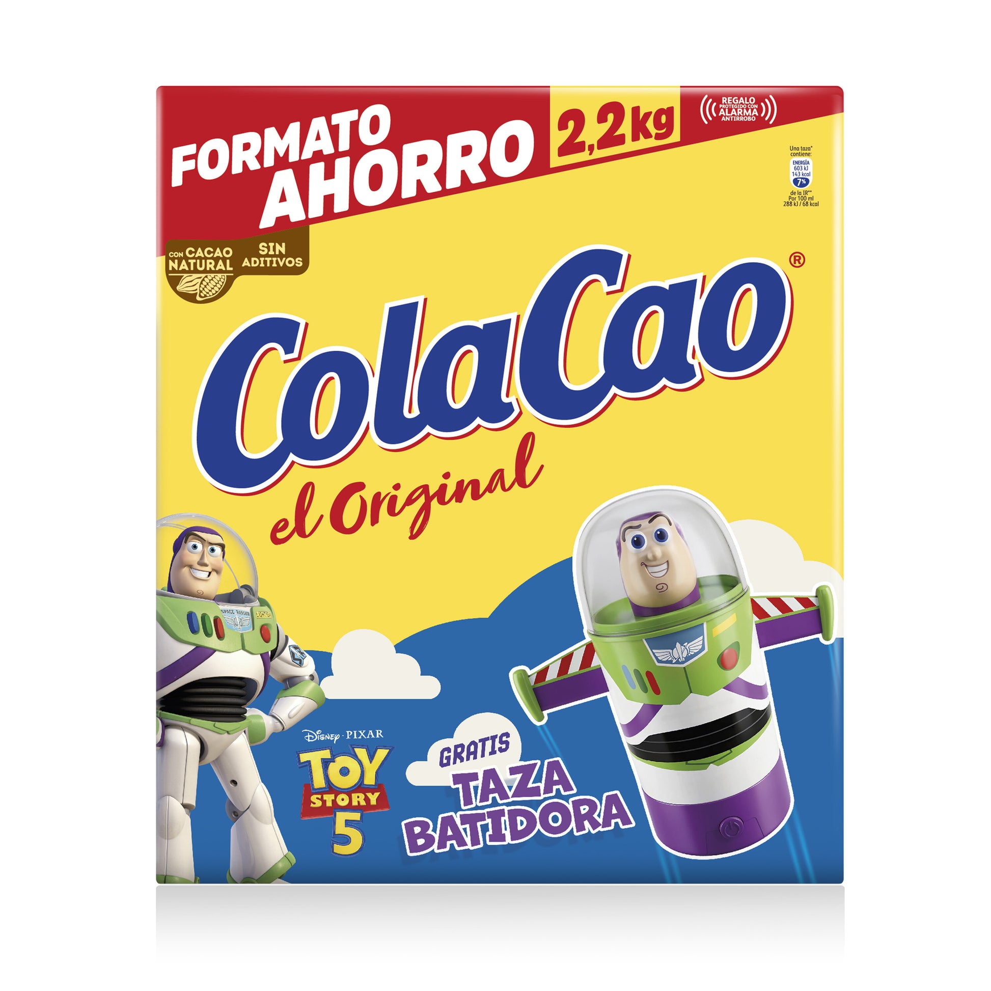 Cacao soluble caja formato ahorro Colacao 2.2kg