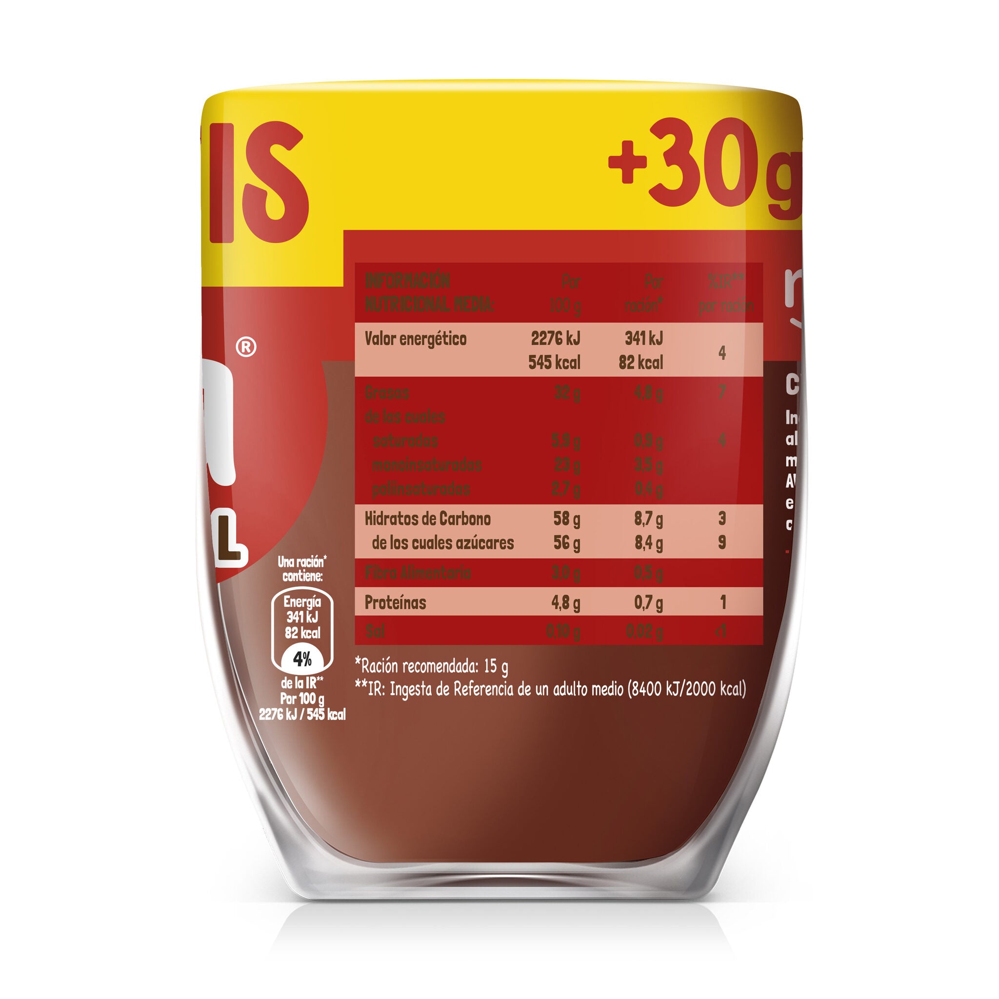 Crema cacao original Nocilla 360g
