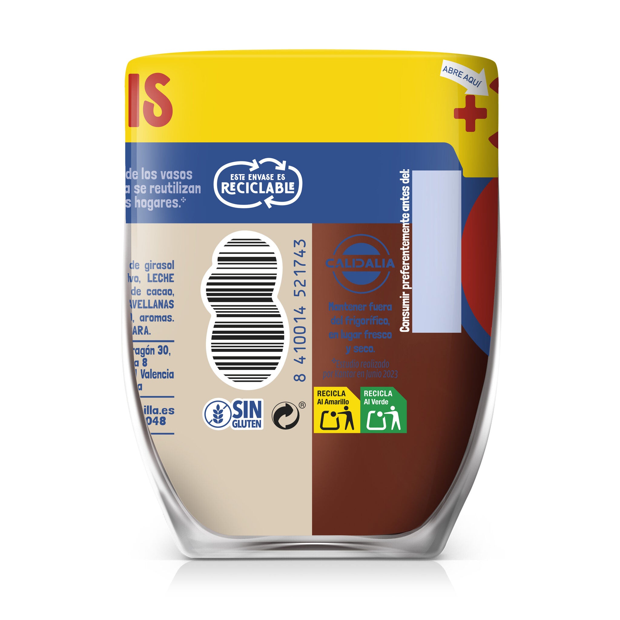 Crema cacao original Nocilla 360g
