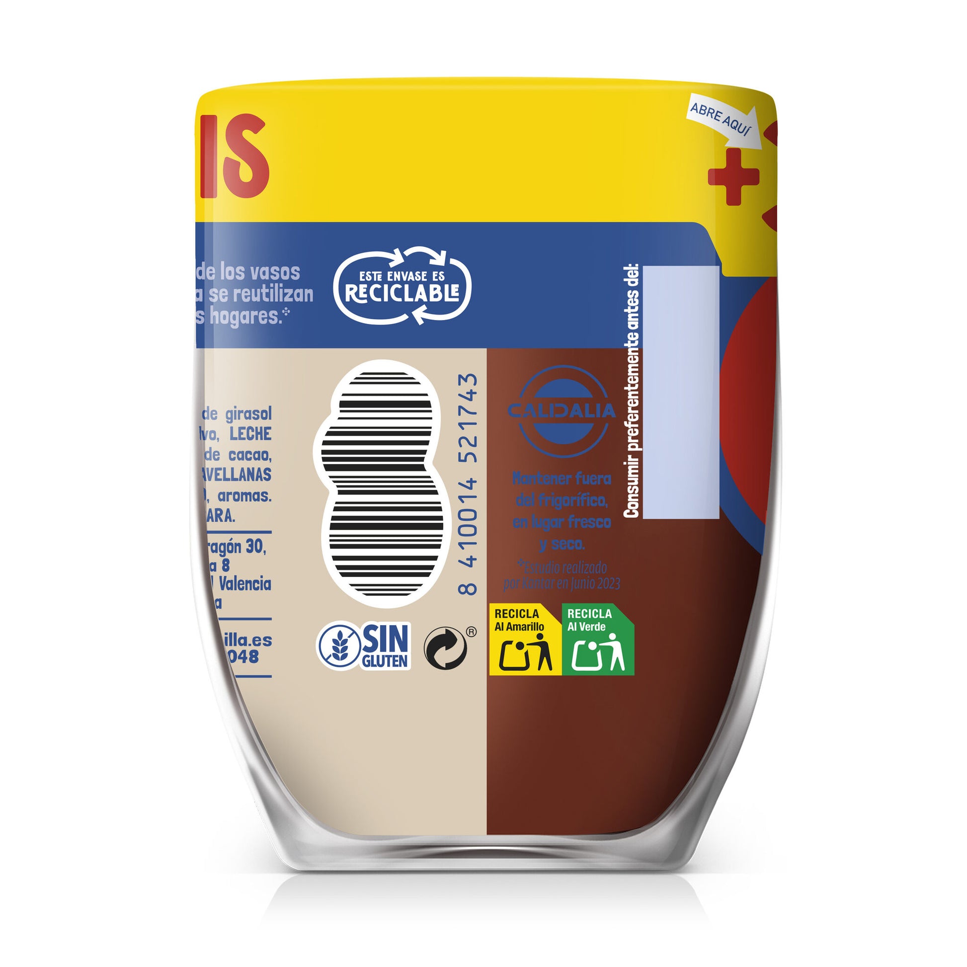 Crema cacao chocolate/leche Nocilla 360g