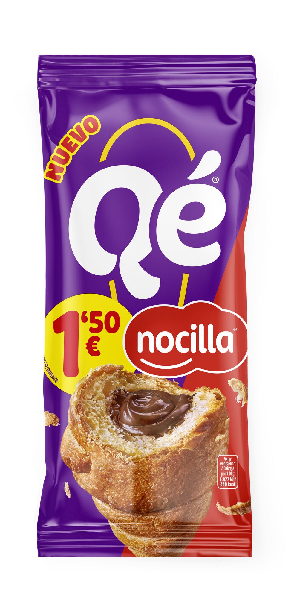 Croissant relleno nocilla Qu! Bimbo 75g