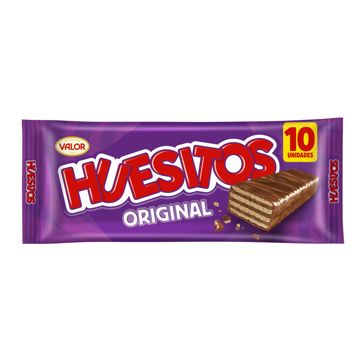 Chocolatina c/ galleta Huesitos p10 20g/u