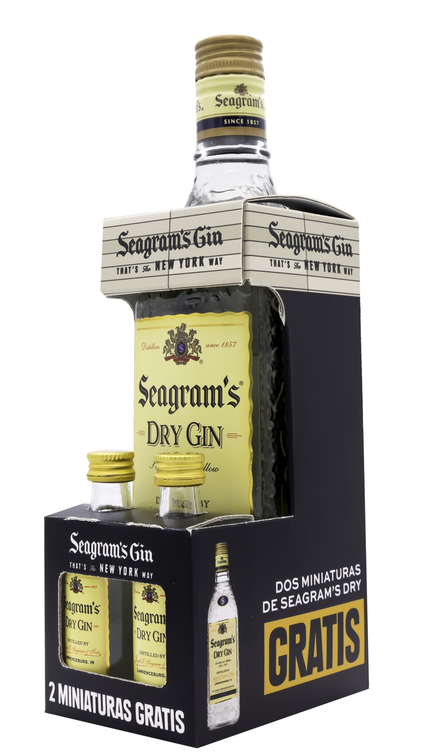Ginebra  Seagram's 700ml