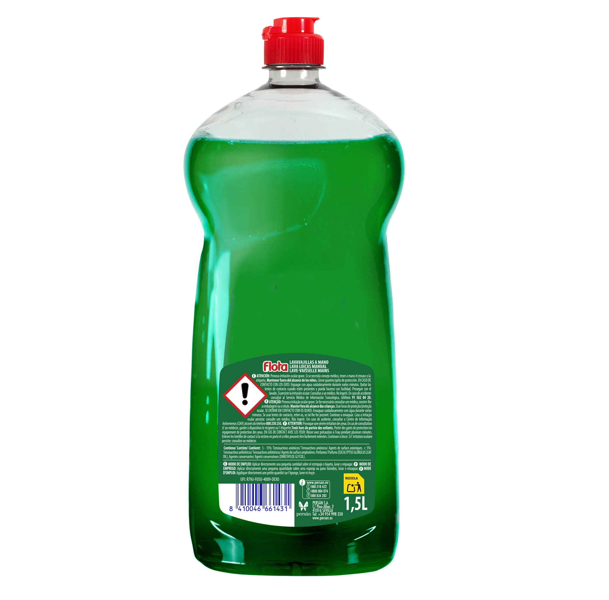 Lavavajillas manual Flota 1.5l