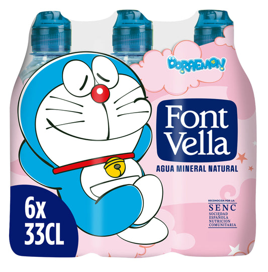 Agua mineral junior Font vella 330ml La Despensa