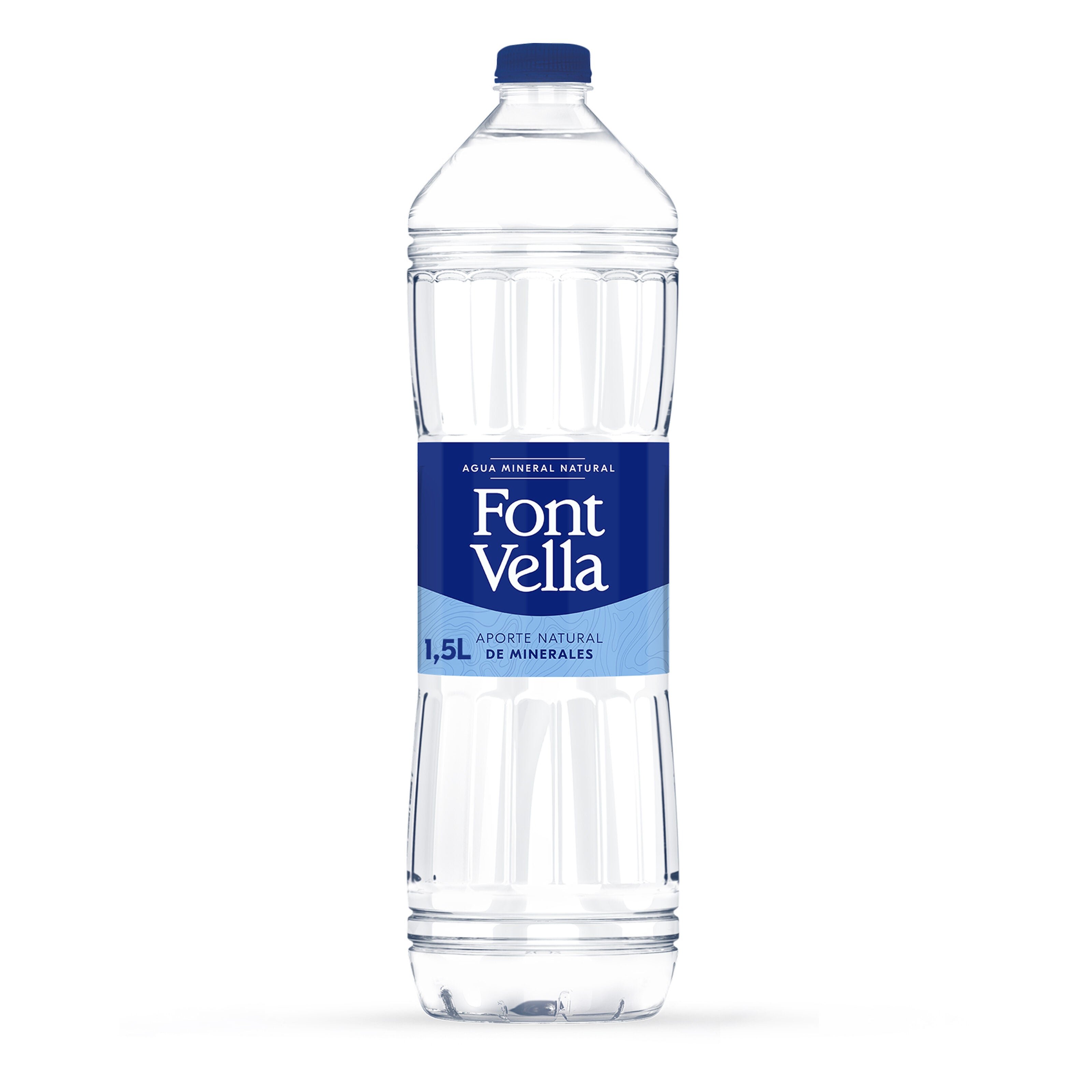 Agua mineral natural Font vella 1.5l