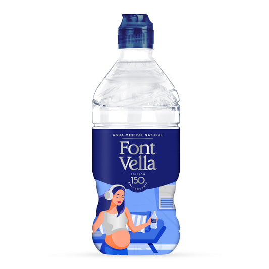 Agua mineral Font vella 750ml La Despensa