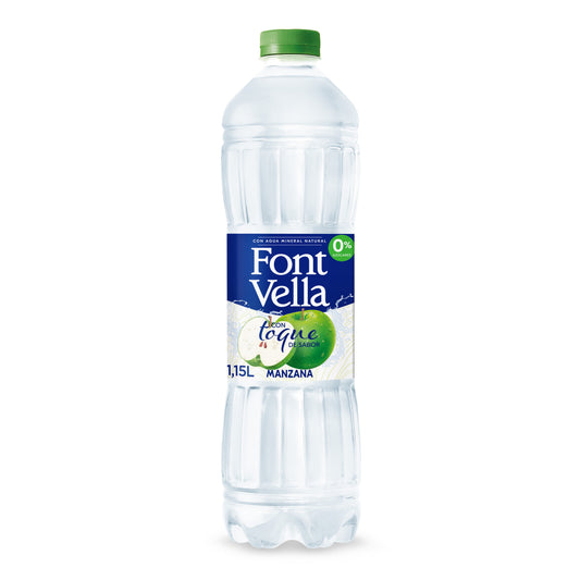 Agua mineral toque manzana Font vella 1.15l La Despensa