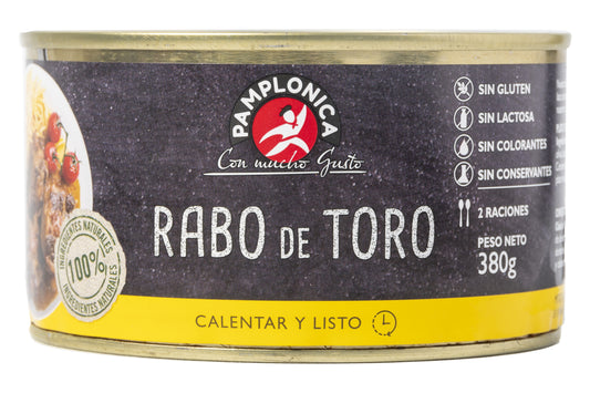 Rabo de toro salsa lata Pamplonica 380g La Despensa