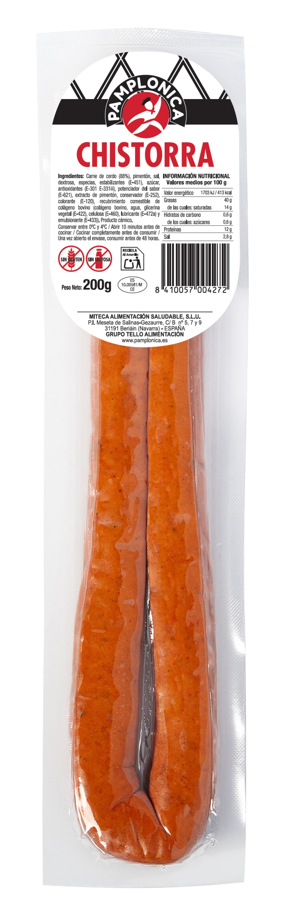 Chistorra  Pamplonica 200g