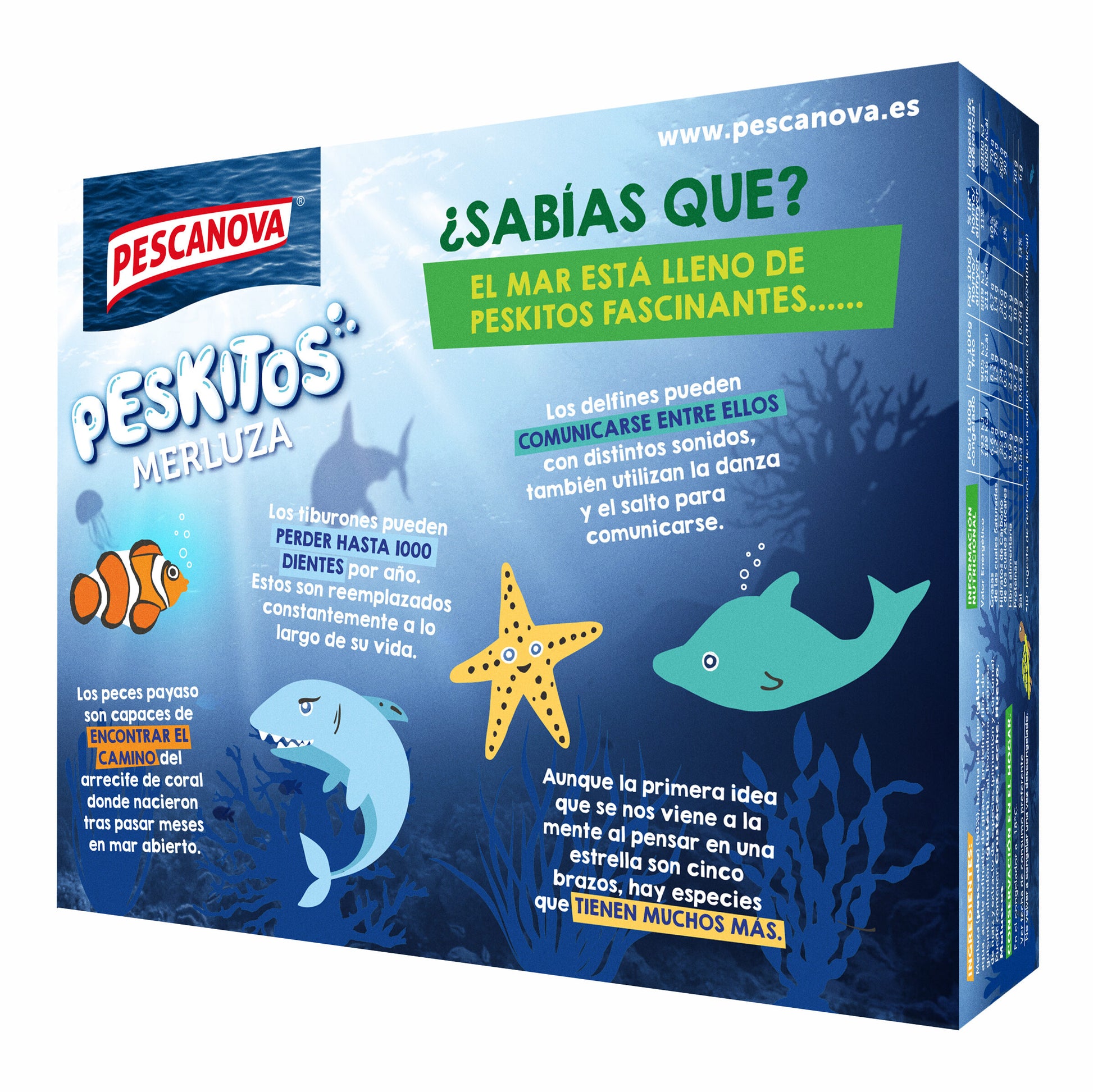 Merluza empanada peskito Pescanova 400g