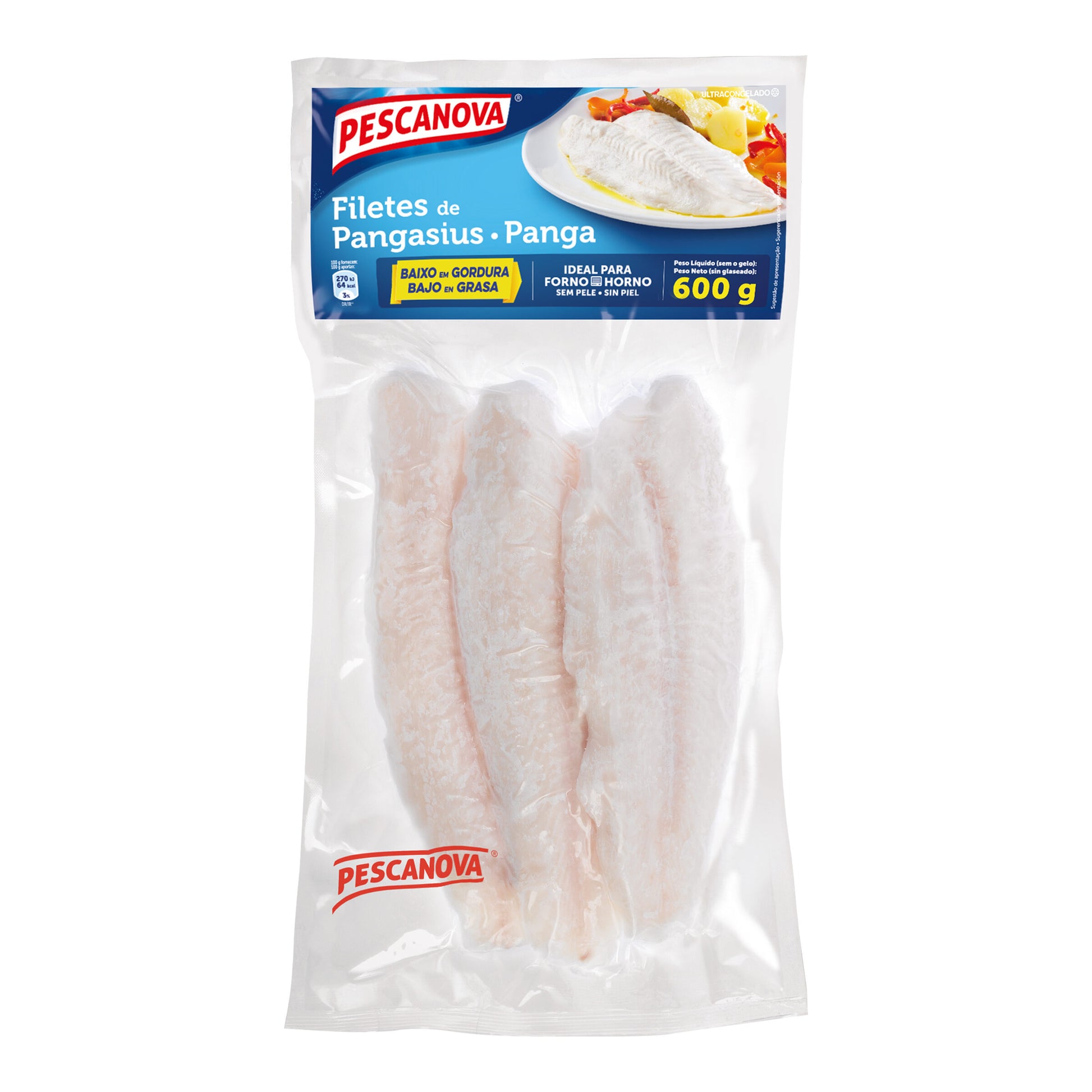 Filetes de panga  Pescanova 600g