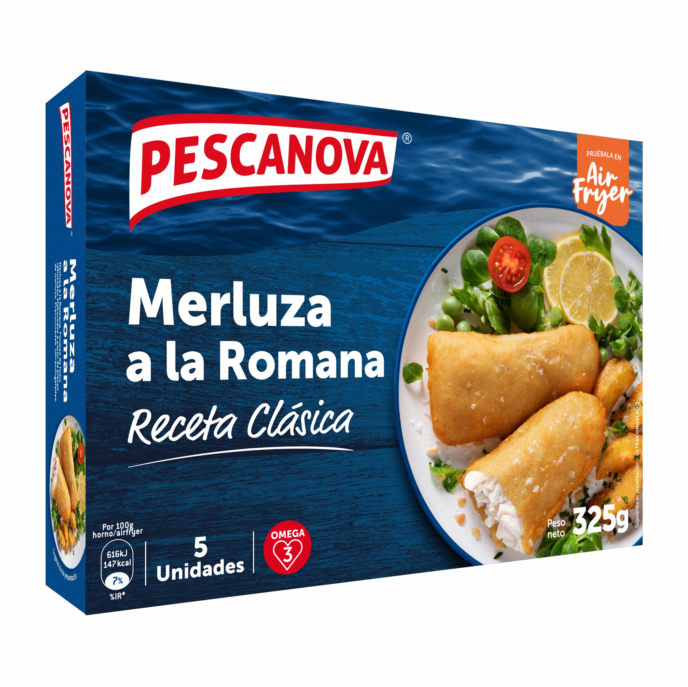 Lomo merluza romana Pescanova 325g