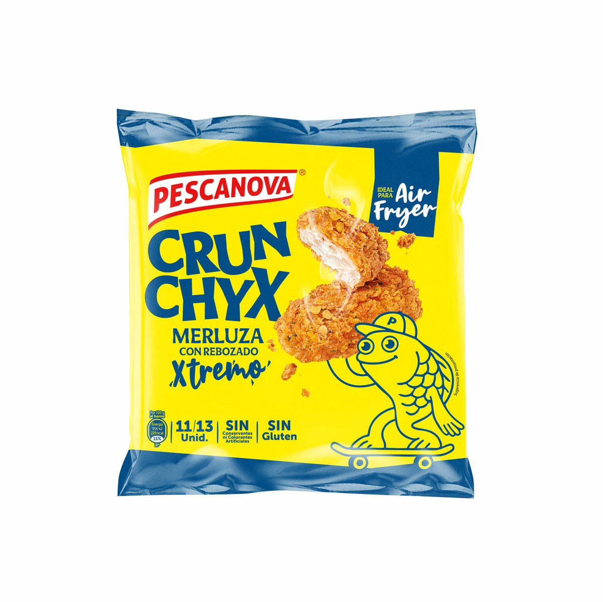Crunchyx de merluza Pescanova 400g