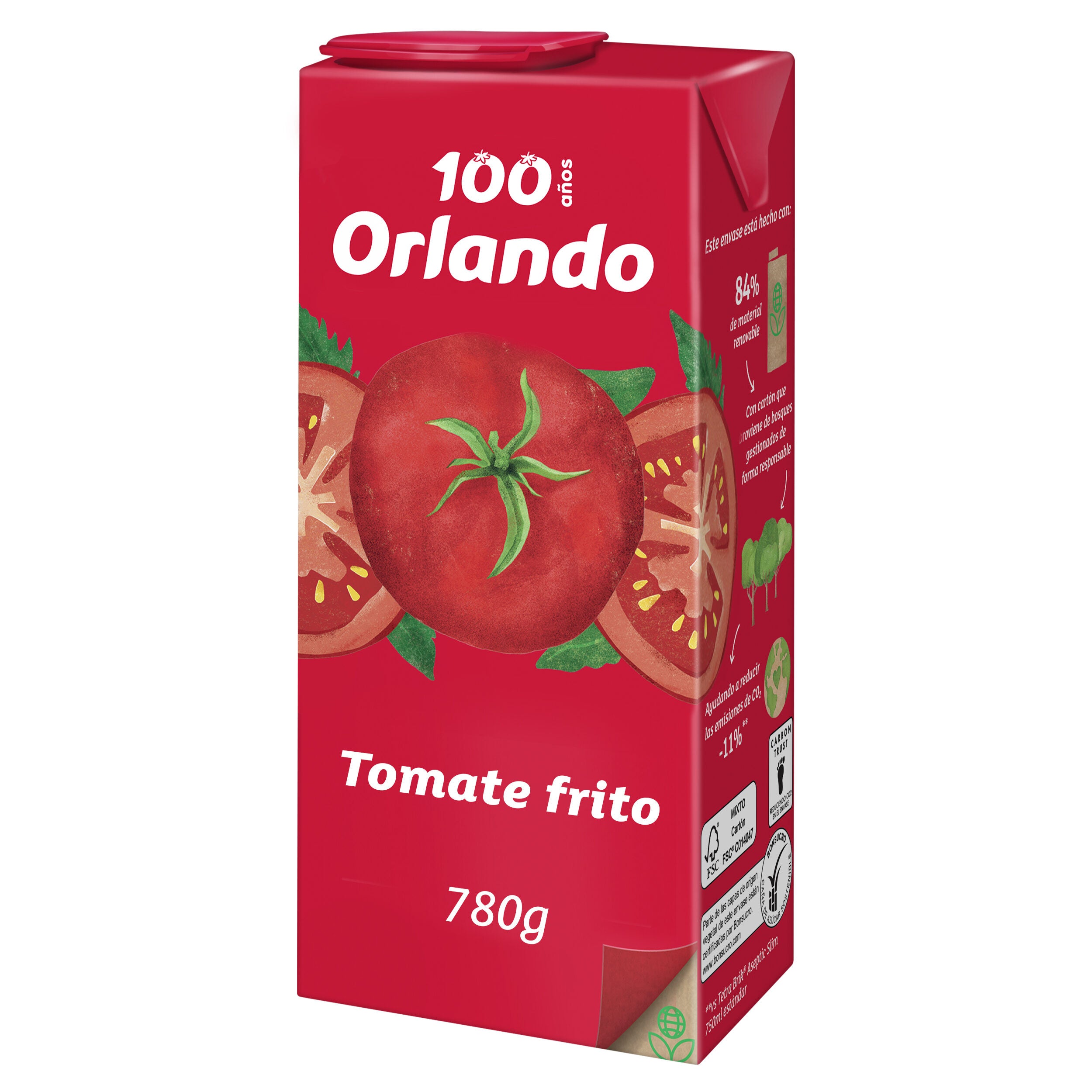Tomate frito brick Orlando 780g